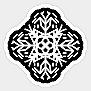 snowflake Sticker